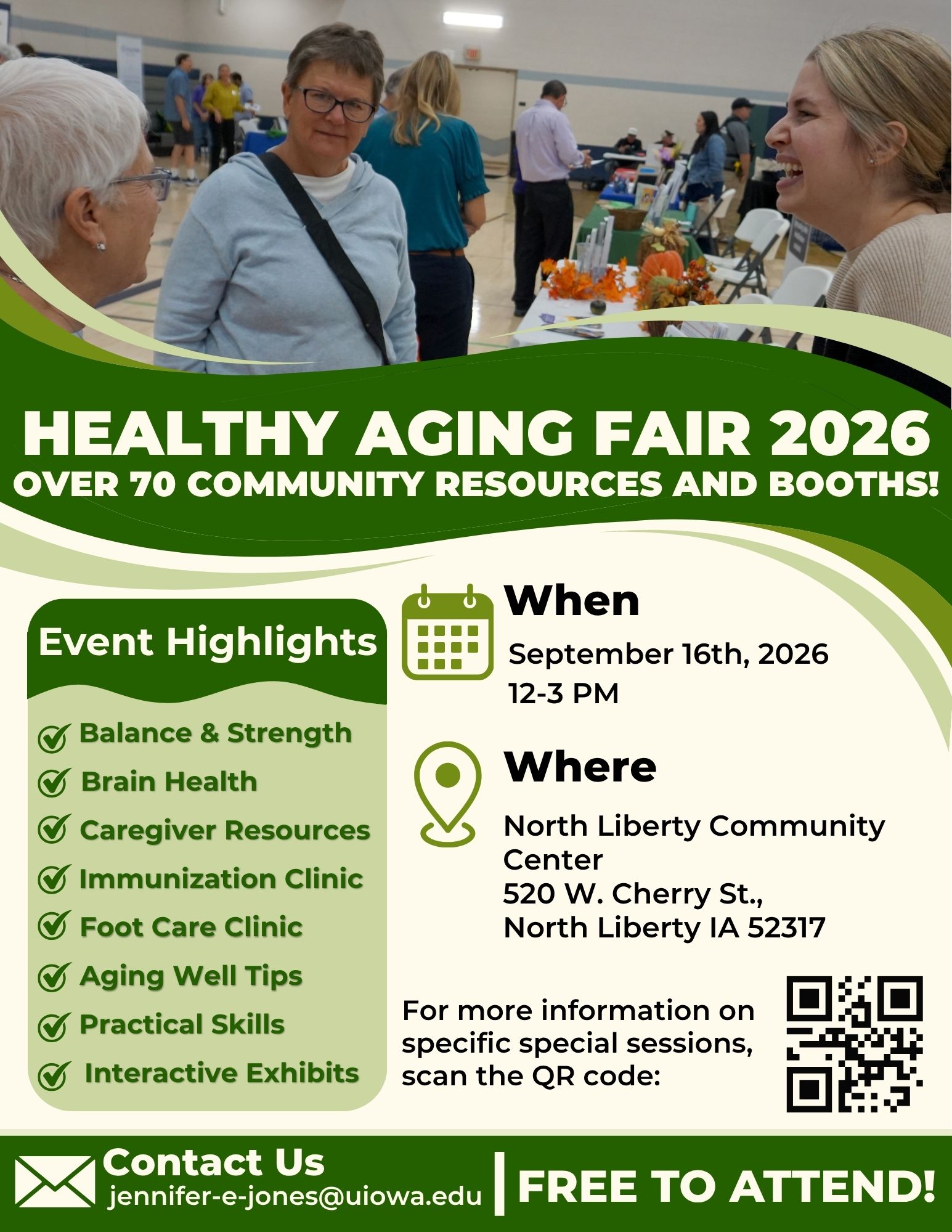 Healthy Aging Fair Graphic 